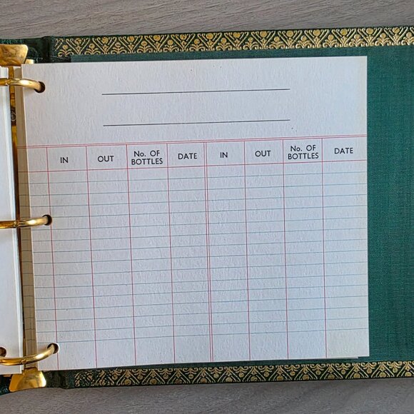 Asprey London Vintage Mint Spirits Journal - Picture 7 of 10